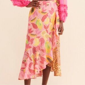 Farm Rio Wrap Fruit Skirt